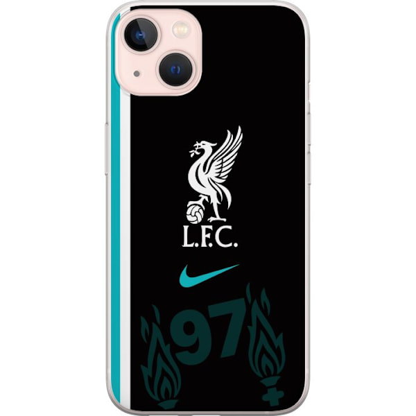 Apple iPhone 13 Läpinäkyvä kuori Liverpool FC