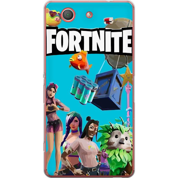 Sony Xperia Z3 Compact Genomskinligt Skal Fortnite