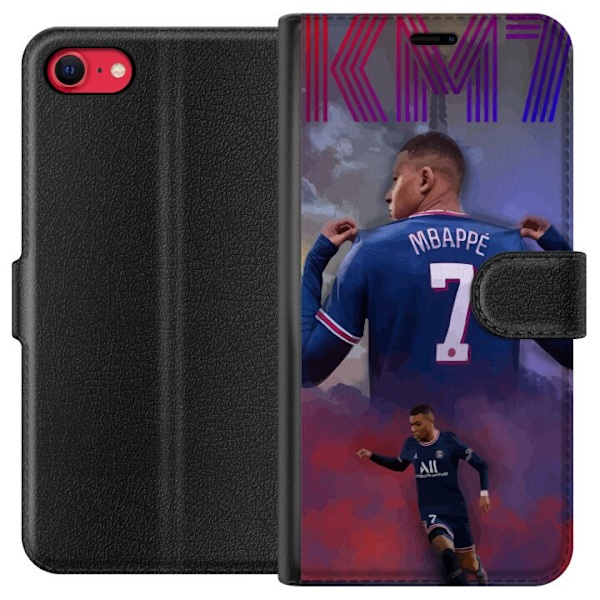 Apple iPhone 16e Plånboksfodral Kylian Mbappé