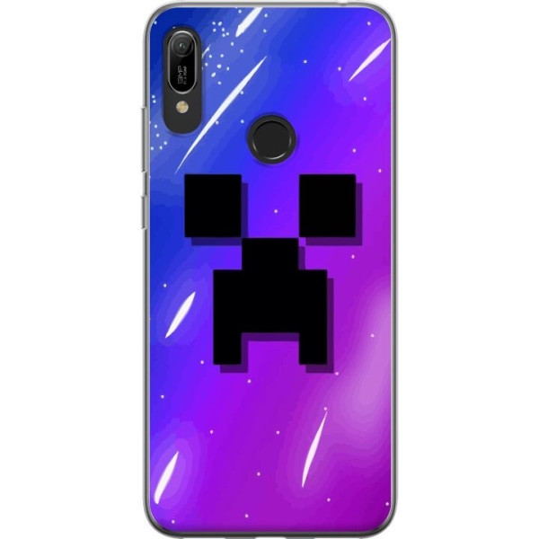 Huawei Y6 (2019) Gennemsigtig cover Minecraft