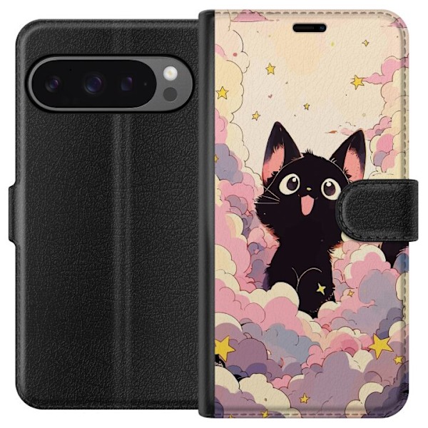 Google Pixel 9 Pro XL Lommeboketui Kawaii Katt