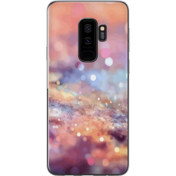 Samsung Galaxy S9+ Gjennomsiktig deksel Glitter