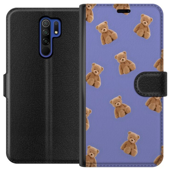 Xiaomi Redmi 9 Lommeboketui Flygende bjørner