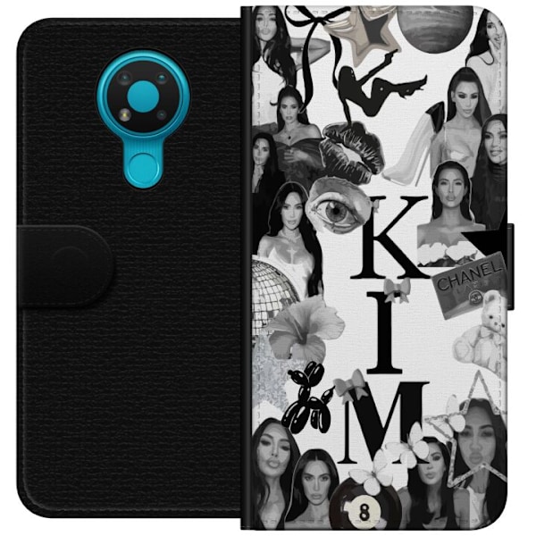 Nokia 3.4 Lompakkokotelo Kim Kardashian – Aesthetic Look 2025