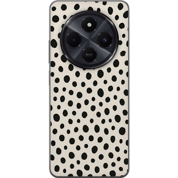 Xiaomi Redmi A4 Läpinäkyvä kuori Dot Dance