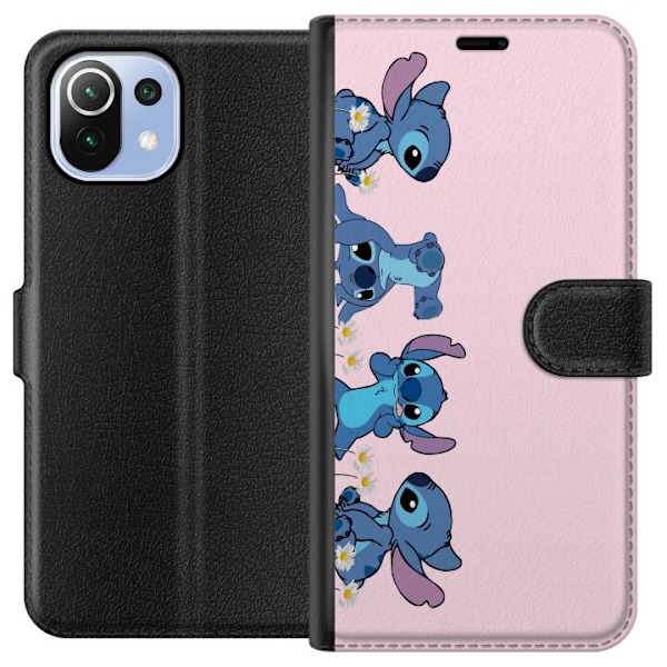 Xiaomi Mi 11 Lite Lompakkokotelo  Stitch Nauru & Leikki – T