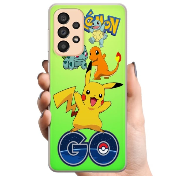 Samsung Galaxy A33 5G TPU Matkapuhelimen kuori Pokémon