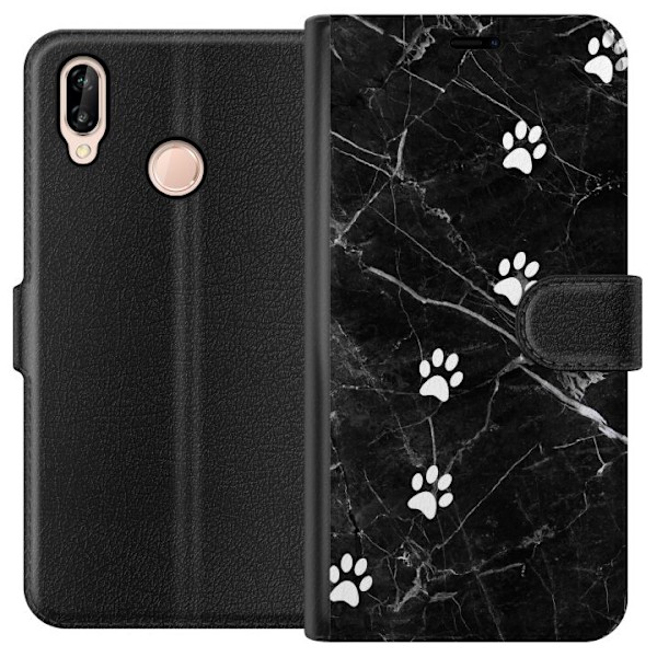 Huawei P20 lite Tegnebogsetui tasker