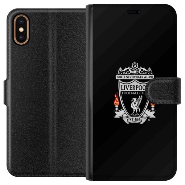 Apple iPhone X Plånboksfodral Liverpool FC