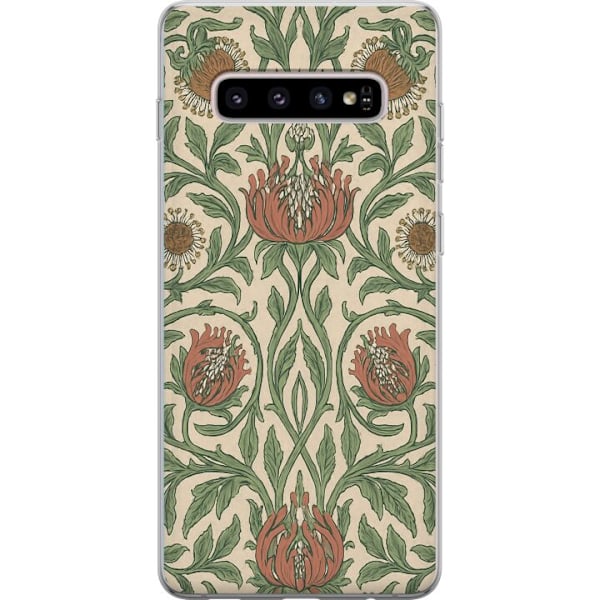 Samsung Galaxy S10+ Läpinäkyvä kuori Petali Yksityiskohdat