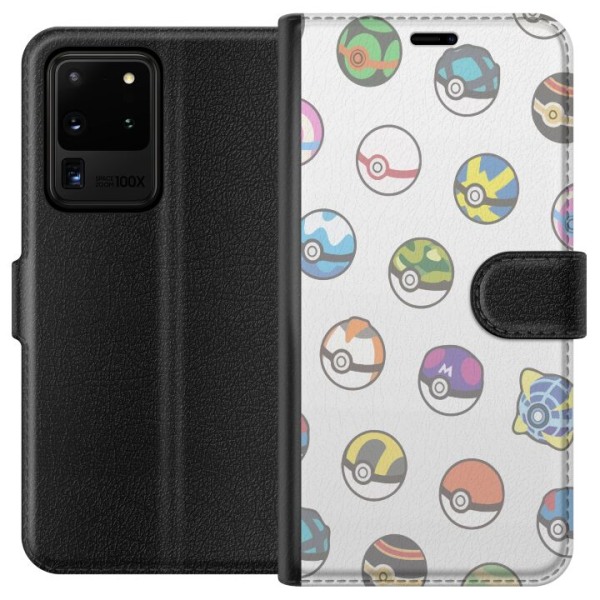 Samsung Galaxy S20 Ultra Plånboksfodral Pokemon