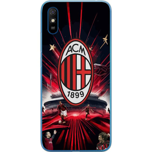 Xiaomi Redmi 9A Gjennomsiktig deksel AC Milan