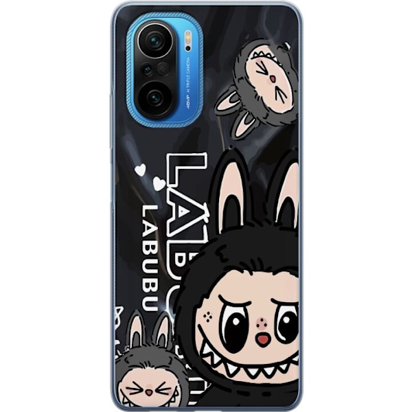 Xiaomi Poco F3 Läpinäkyvä kuori <nl>Labubu Black Energy - M