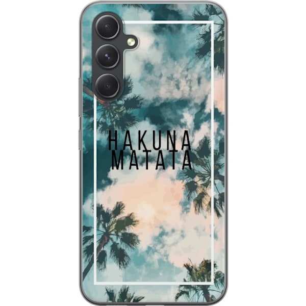 Samsung Galaxy S24 FE Gennemsigtig cover Hakuna Matata