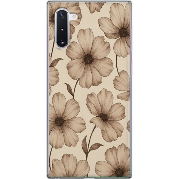 Samsung Galaxy Note10 Genomskinligt Skal Pastel Rush
