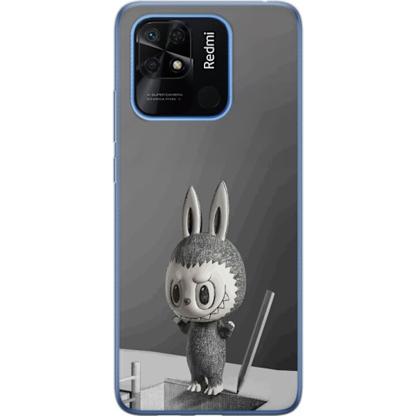 Xiaomi Redmi 10C Läpinäkyvä kuori Pop Mart MEGA LABUBU LABU