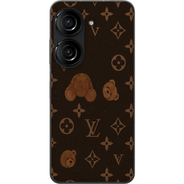 Asus Zenfone 10 Gjennomsiktig deksel Plush Luxe