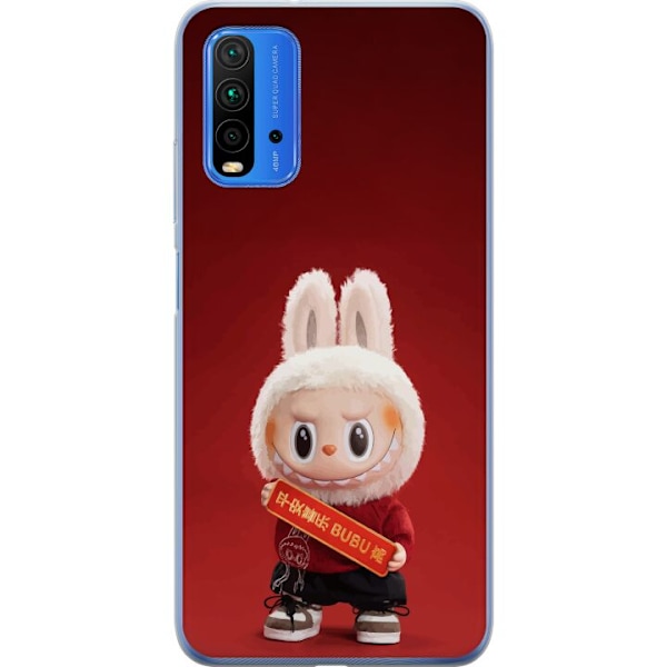 Xiaomi Redmi 9T Gjennomsiktig deksel Pop Mart The Monsters Lab