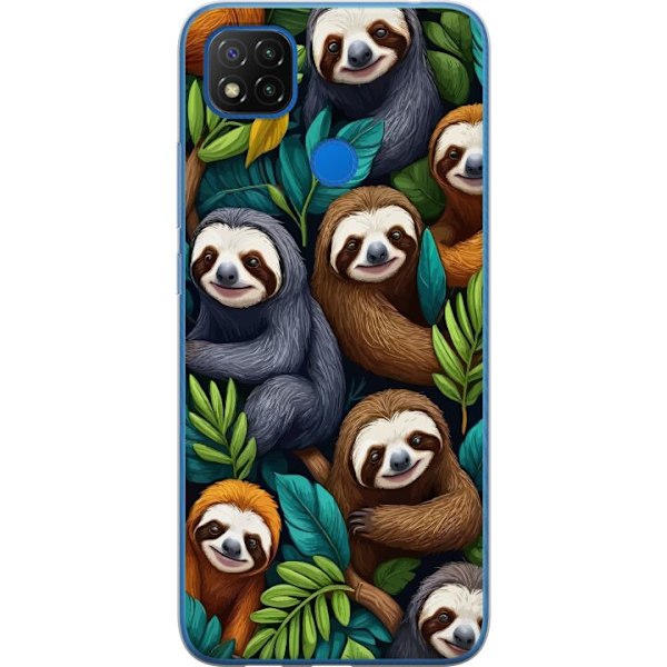 Xiaomi Redmi 9C NFC Gennemsigtig cover Sengångarstil - afslap