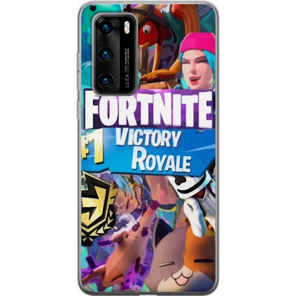 Huawei P40 Gennemsigtig cover Fortnite