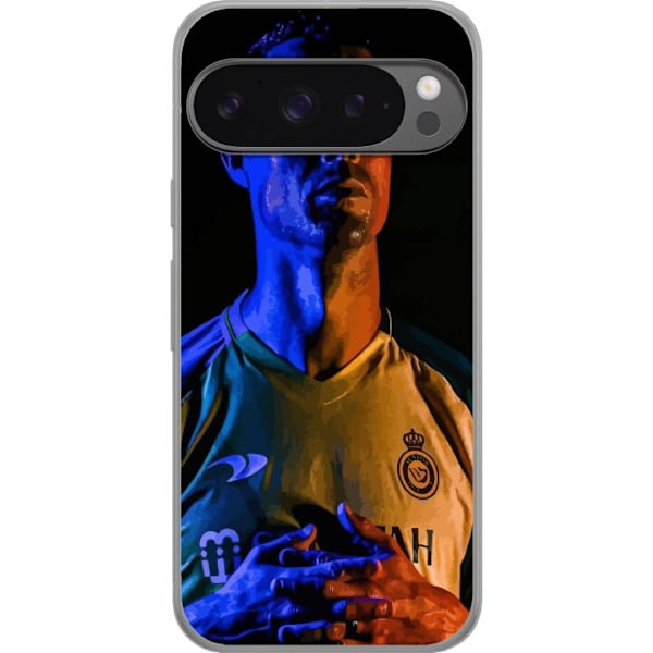 Google Pixel 9 Pro XL Gennemsigtig cover Cristiano Ronaldo