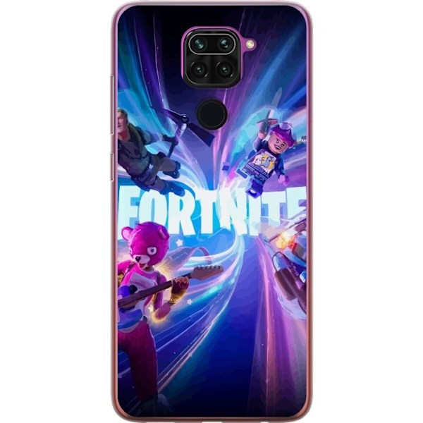 Xiaomi Redmi Note 9 Läpinäkyvä kuori Fortnite