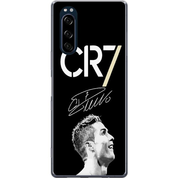 Sony Xperia 5 Gennemsigtig cover CR7 Ronaldo