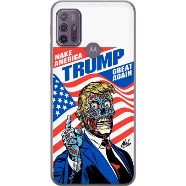 Motorola Moto G10 Gennemsigtig cover  Trump