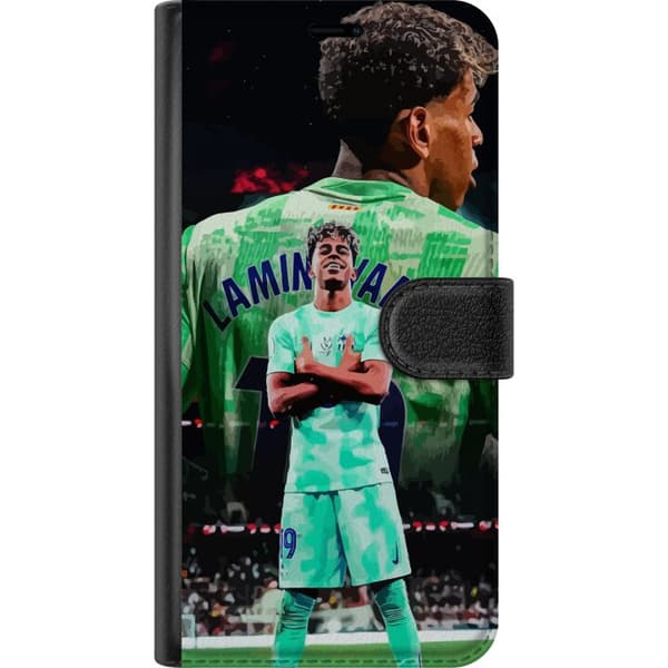 Kompatibelt Lommeboketui til Apple iPhone 13 mini Yamal Barcelona fotballdrakt juniorstjerne