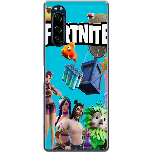 Sony Xperia 5 Läpinäkyvä kuori Fortnite