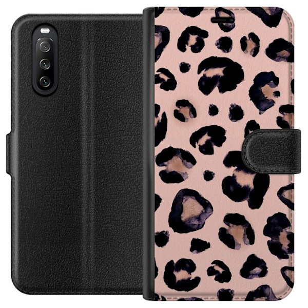 Sony Xperia 10 III Tegnebogsetui Flot Leo