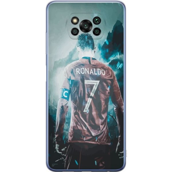 Xiaomi Poco X3 Pro Gennemsigtig cover Ronaldo