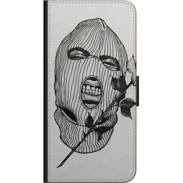Huawei P smart 2021 Tegnebogsetui Ski Maske Ros Streetwear Design Grafisk Motiv Spænding Urban Stil Gadekunst Maskerade Symbol