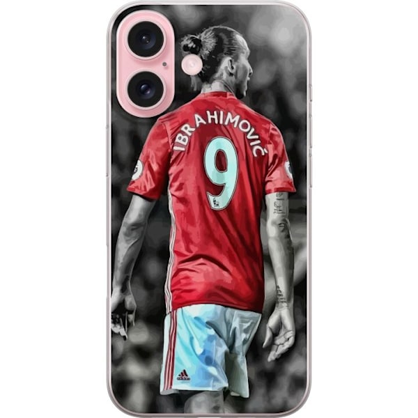 Apple iPhone 16 Gennemsigtig cover Zlatan Ibrahimović