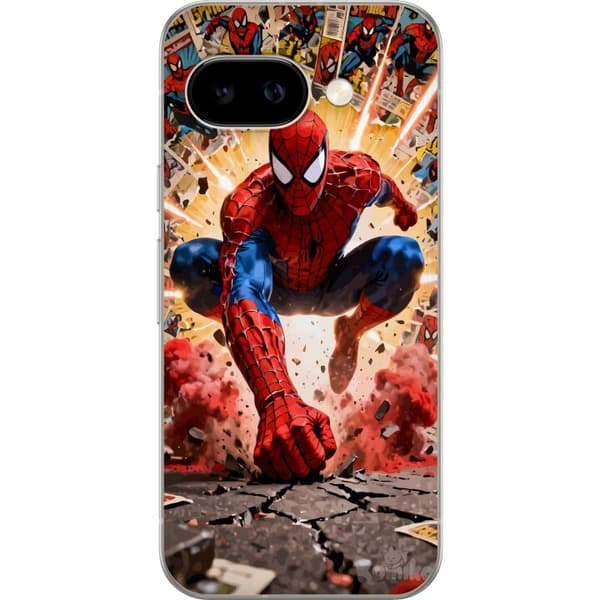 Kompatibelt Mobildeksel til Google Pixel 9a Spider Man action
