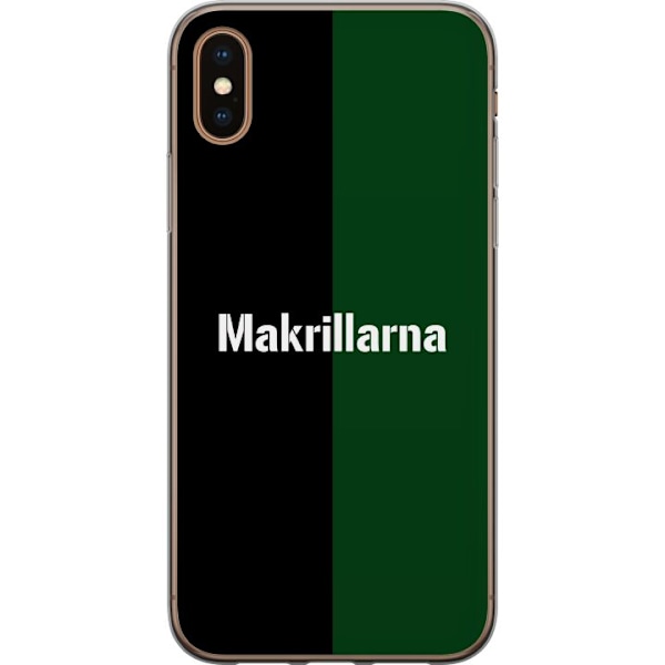 Apple iPhone X Läpinäkyvä kuori Sillit