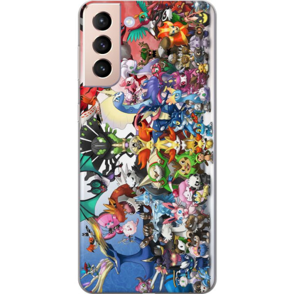 Samsung Galaxy S21 Skal / Mobilskal - Pokemon