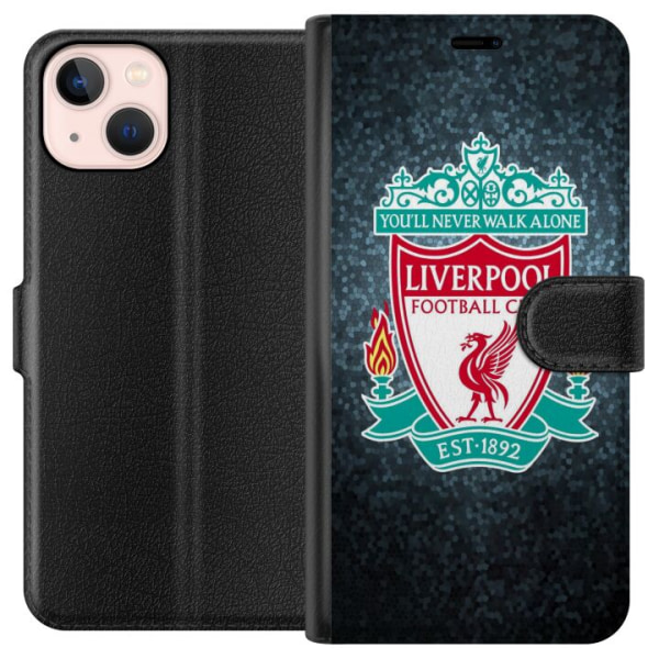 Apple iPhone 13 Lompakkokotelo Liverpool Football Club