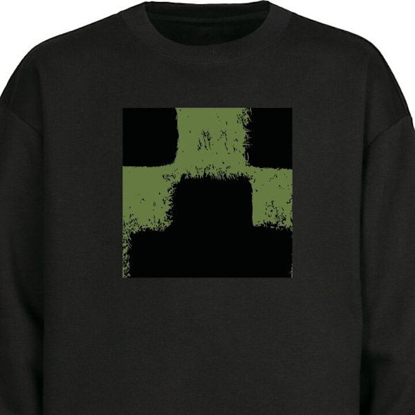 Sweatshirt for Barn | Myk og Klassisk Collegegenser A Minecraft Movie svart one size