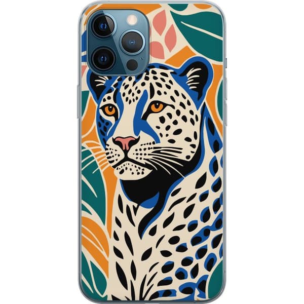Kompatibel Mobilcover til Apple iPhone 12 Pro Max Majestætiske Leopard