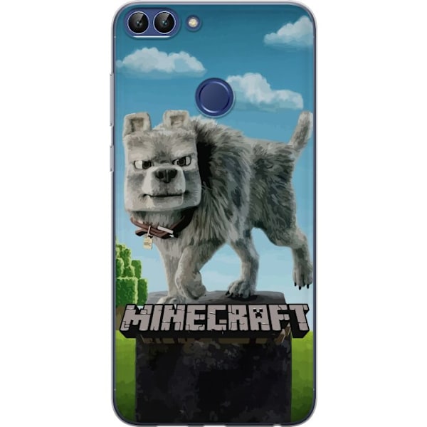 Huawei P smart Genomskinligt Skal A Minecraft Movie