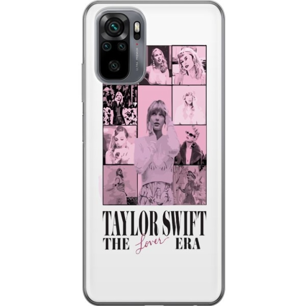 Xiaomi Redmi Note 10S Läpinäkyvä kuori Taylor Swift Lover