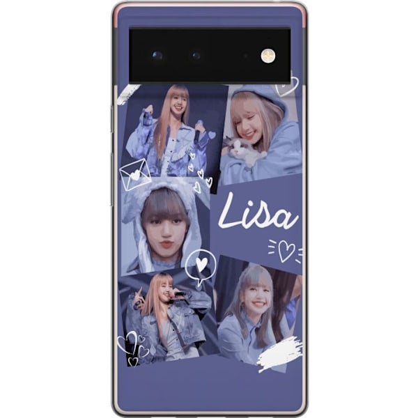 Google Pixel 6 Läpinäkyvä kuori Lisa Blackpink – Aesthetic K-pop Queen