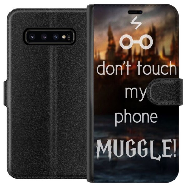 Samsung Galaxy S10 Plånboksfodral Harry Potter