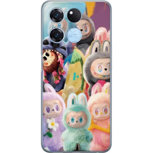 OnePlus Ace Racing Läpinäkyvä kuori iso