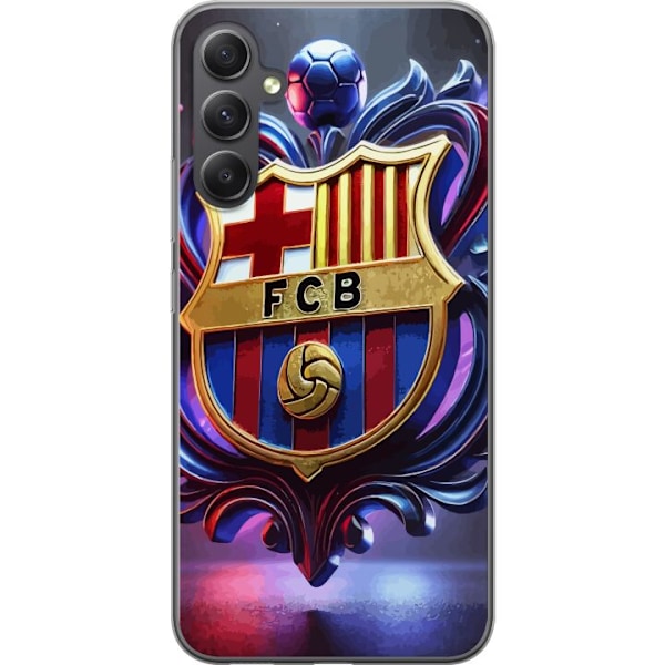 Samsung Galaxy A35 Genomskinligt Skal FCB