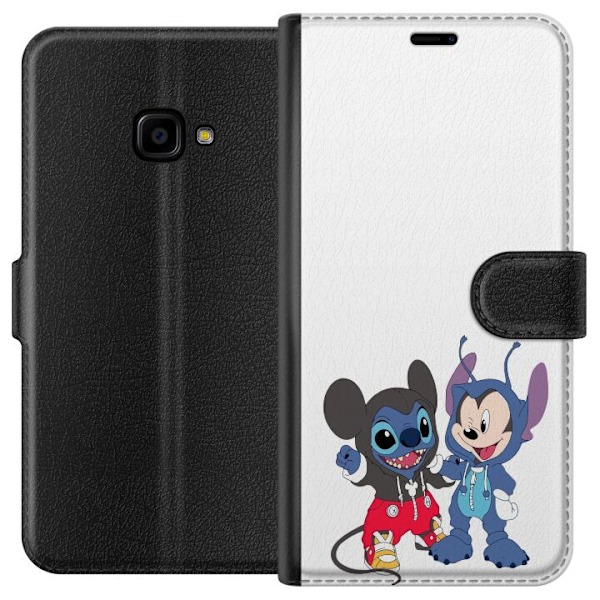 Samsung Galaxy Xcover 4 Lommeboketui Stitch Mikke Mus