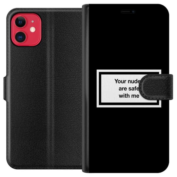 Kompatibel Tegnebogsetui til Apple iPhone 11 Nudes!