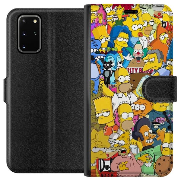 Yhteensopiva Lompakkokotelo Samsung Galaxy S20+ Simpsonit