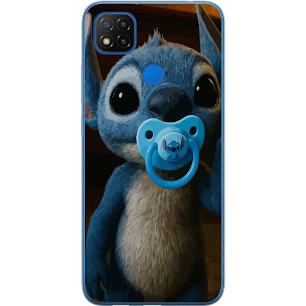 Xiaomi Redmi 9C NFC Läpinäkyvä kuori Stitch & Napp - vauvat